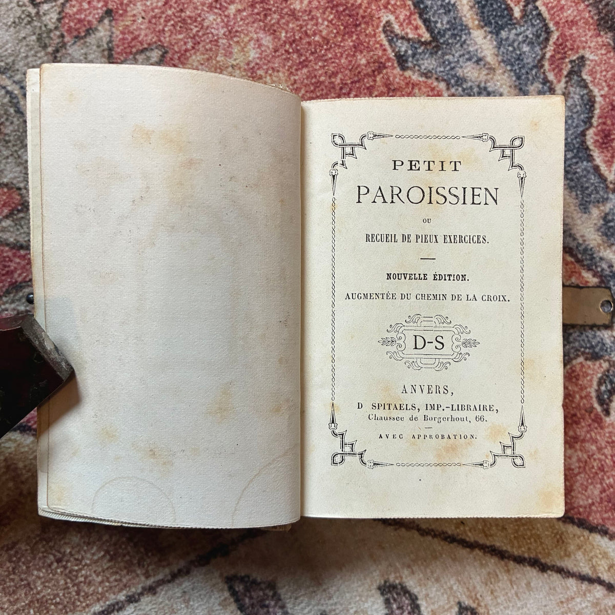 Petit Paroissien 1865 Gauffered Edge