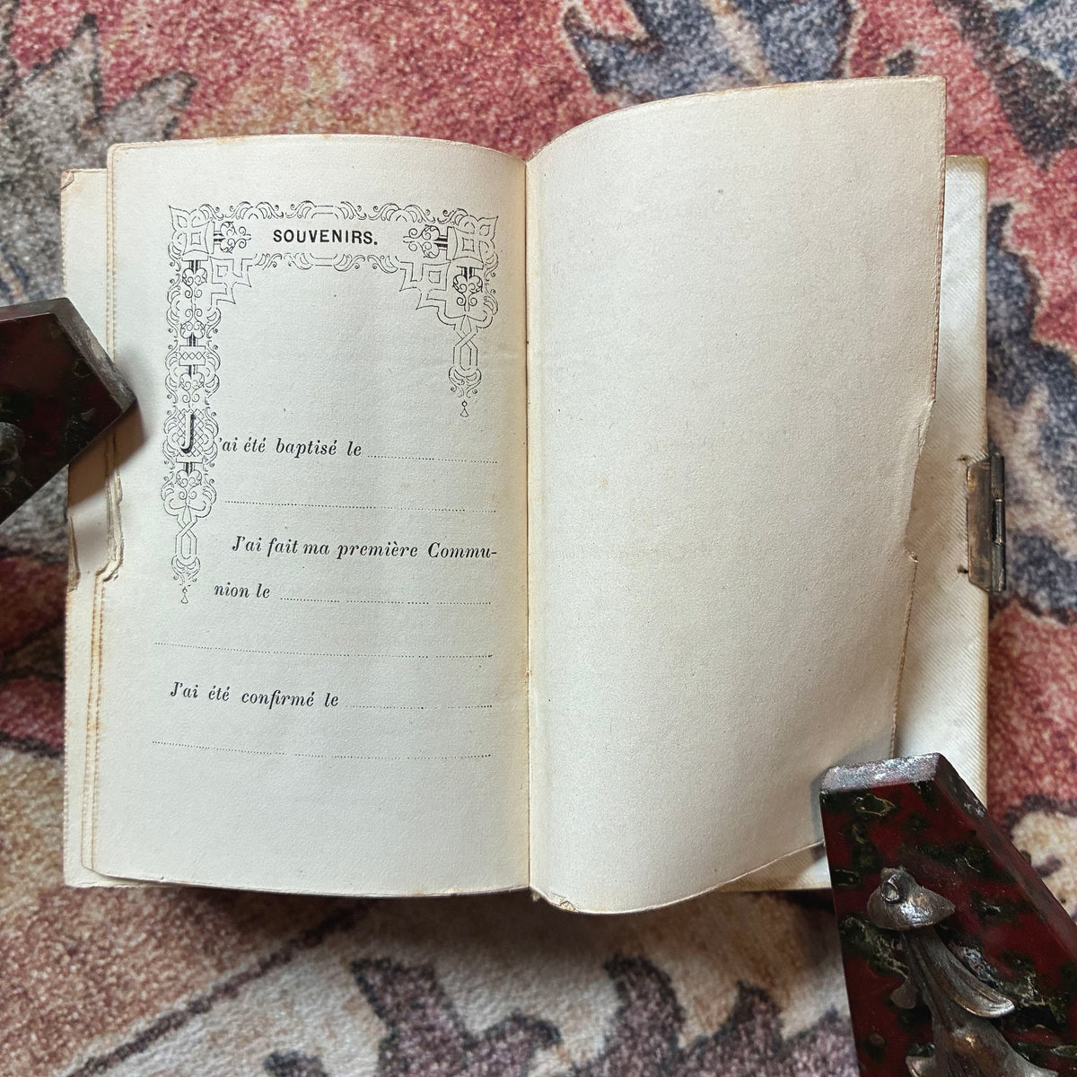 Petit Paroissien 1865 Gauffered Edge