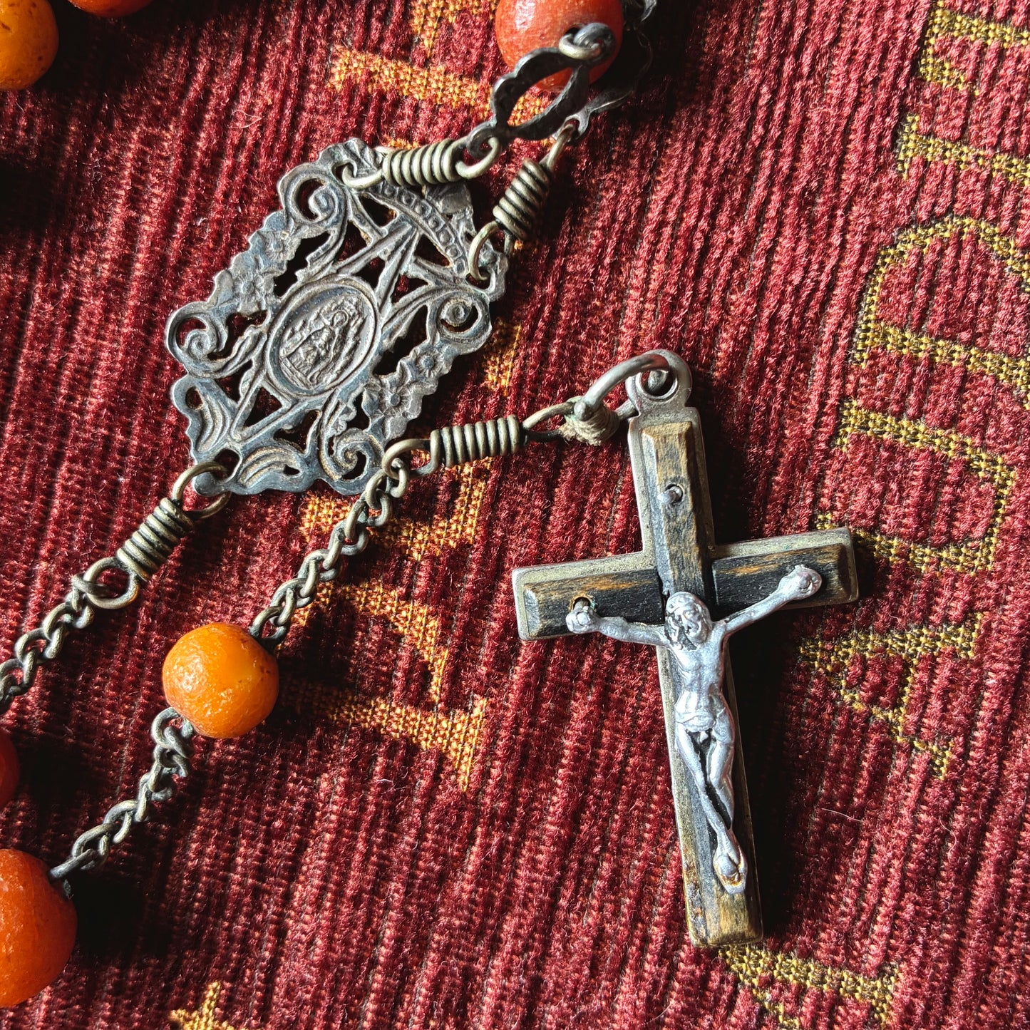 Fruit Tree Wood Rosary