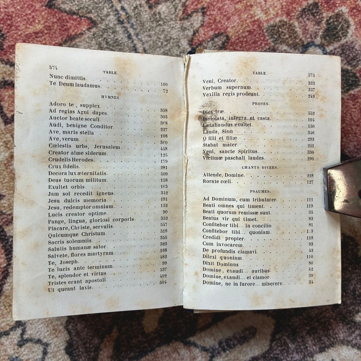 Paroissien Romain 1859