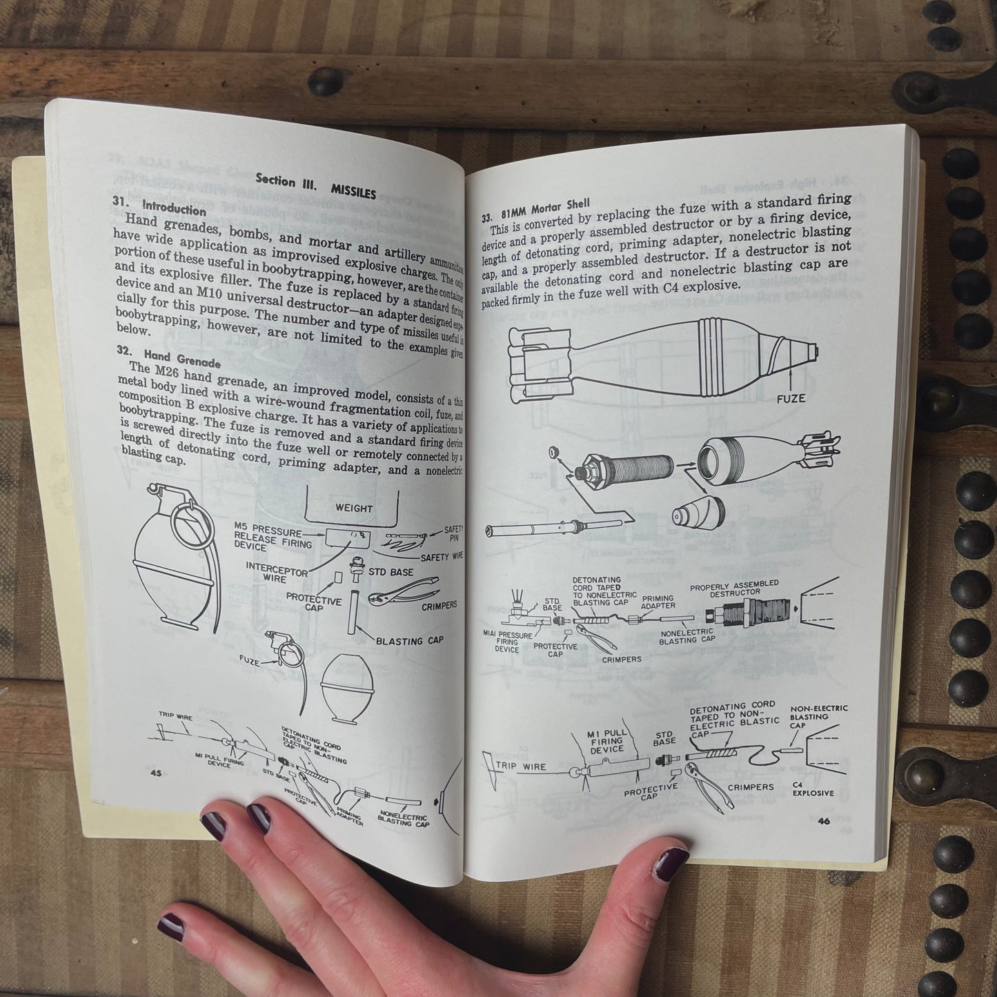 US Army Manual ''Boobytraps'' 1965