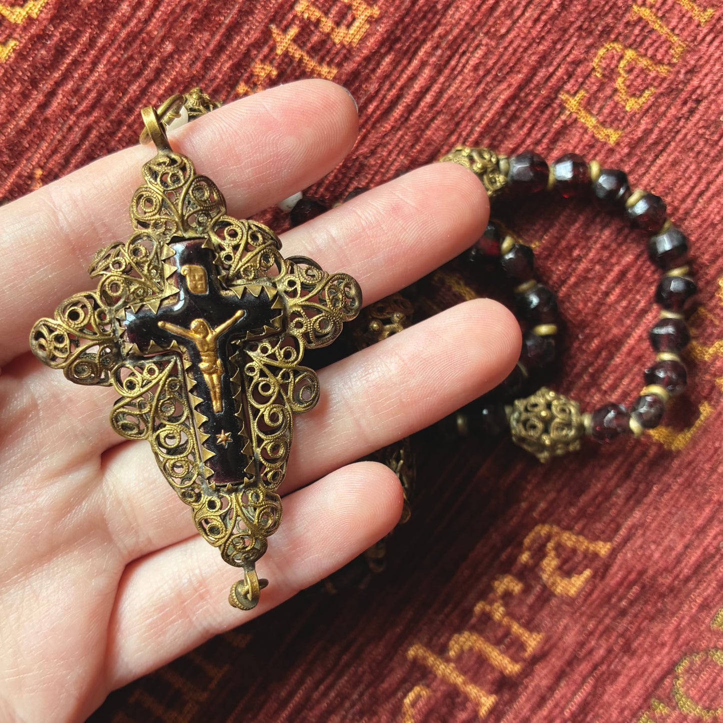 Filigree Credo Cross Rosary