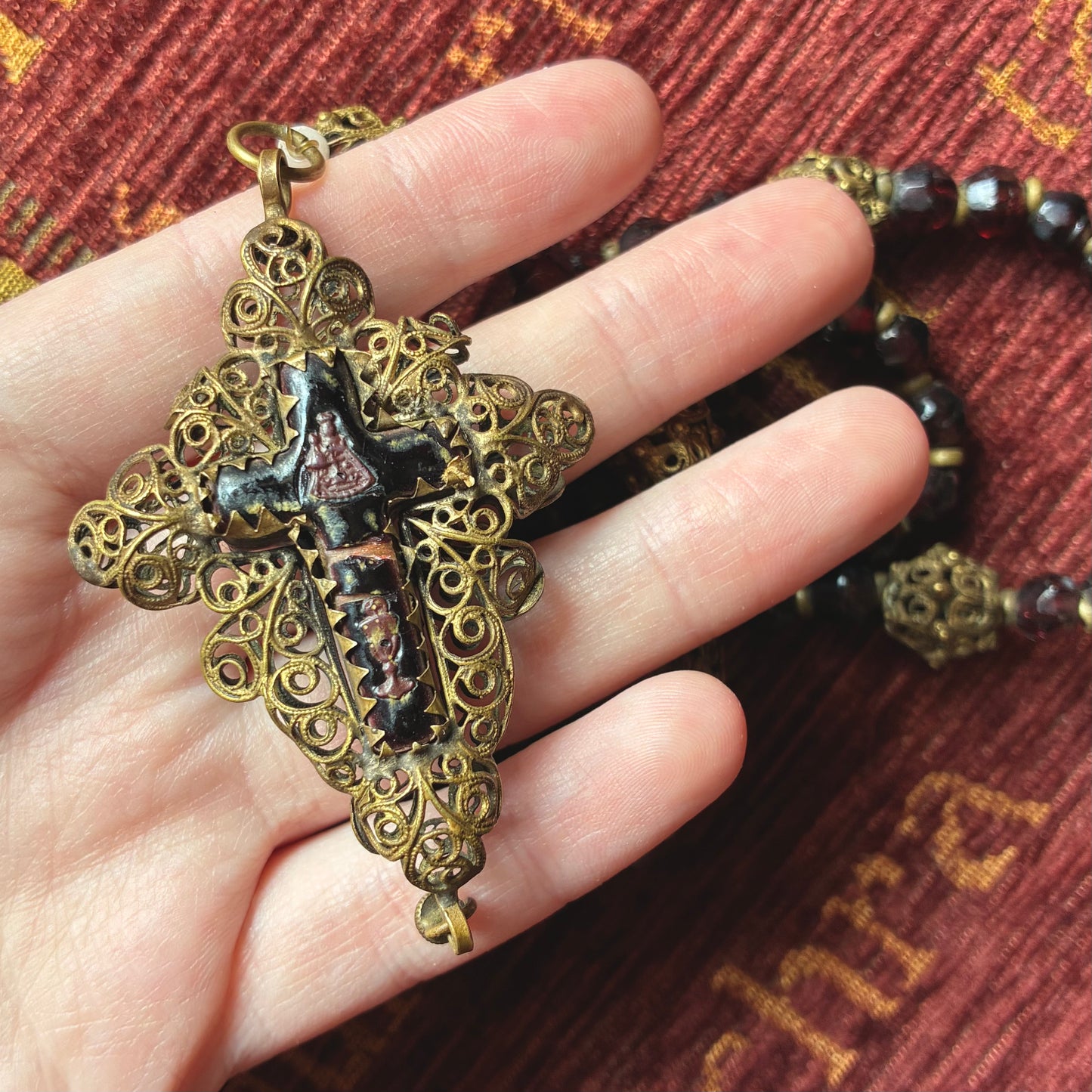 Filigree Credo Cross Rosary