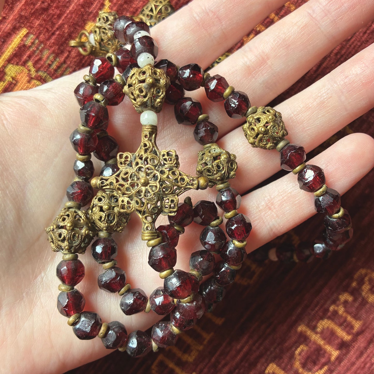 Filigree Credo Cross Rosary