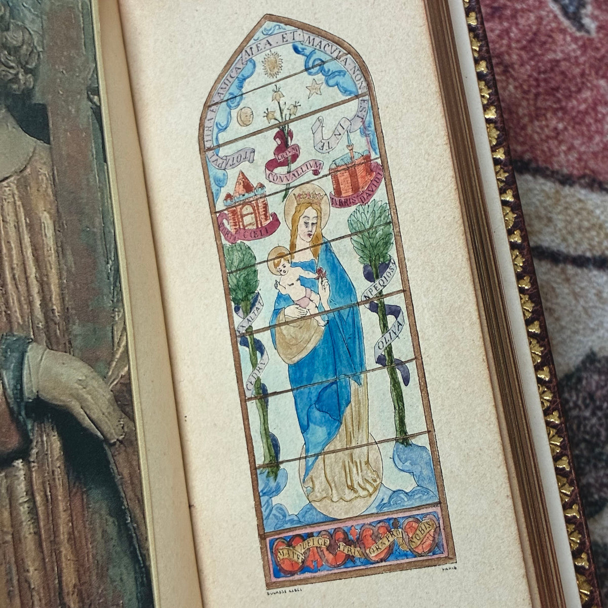 La Sainte Messe 1892 Watercolour