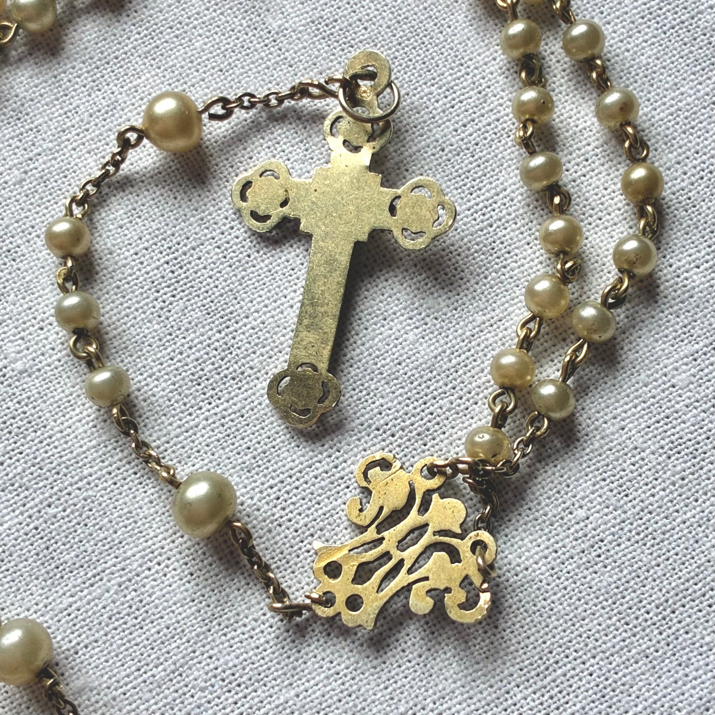 Vermeil Gold Rosary