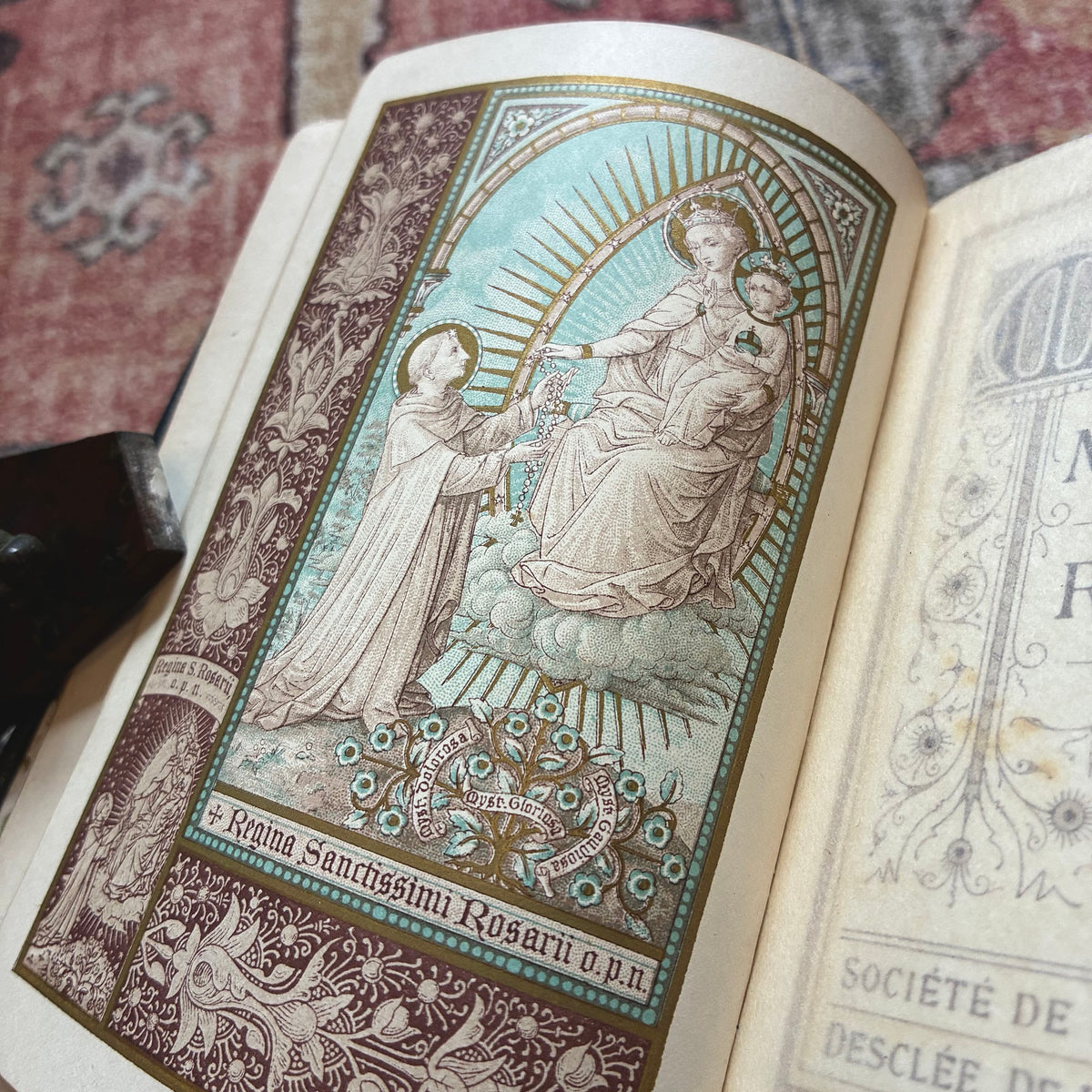 Missel Des Mystères Du Rosaire 1901