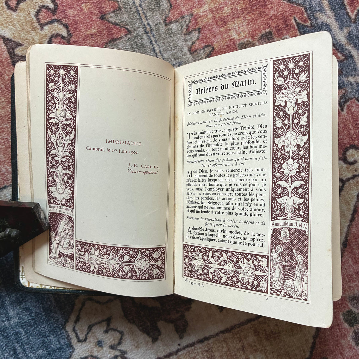 Missel Des Mystères Du Rosaire 1901