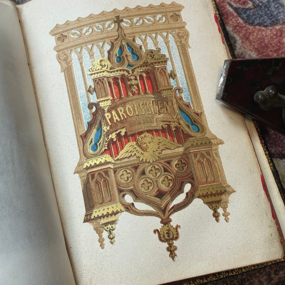 Paroissien Romain 1859 Coloured Edge