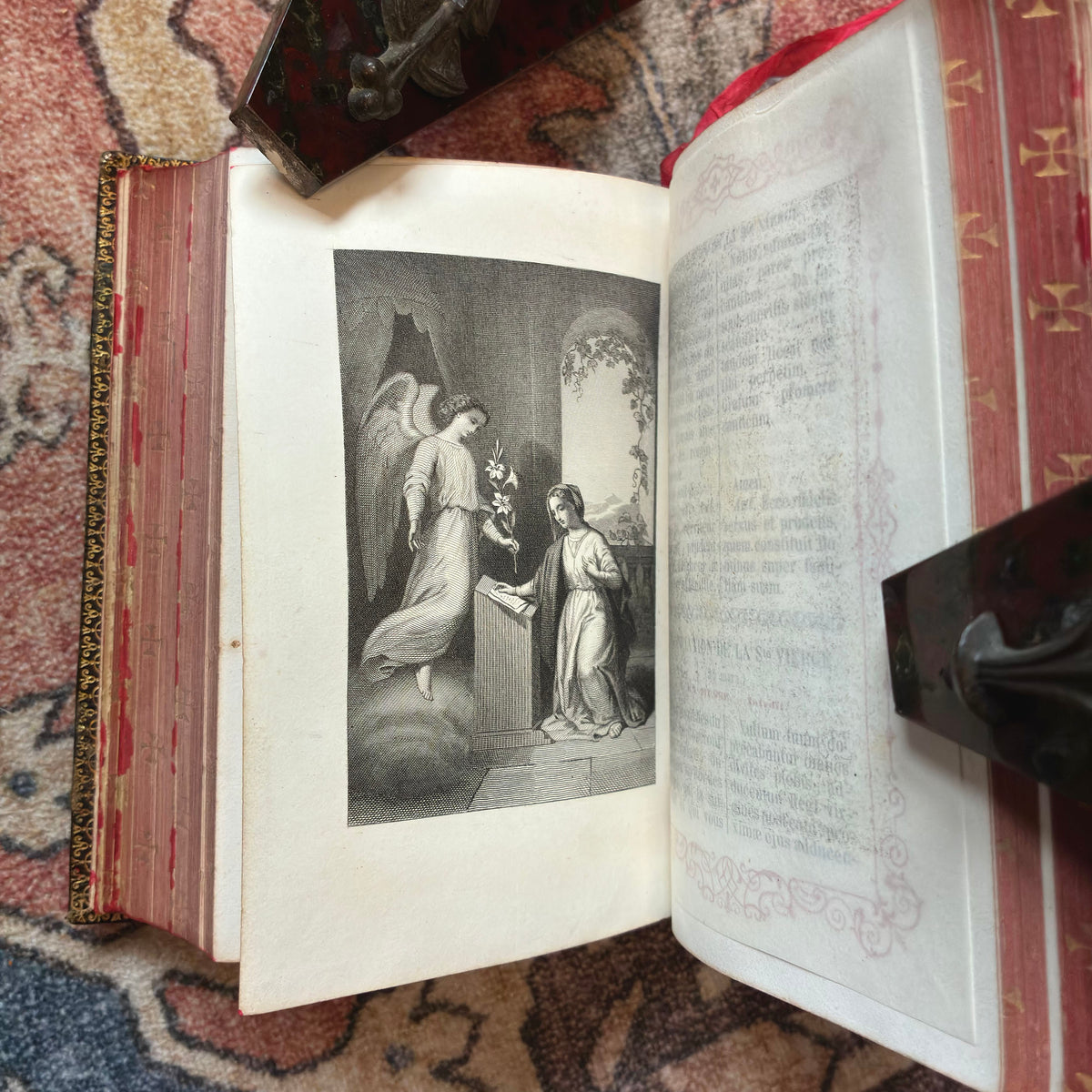 Paroissien Romain 1859 Coloured Edge