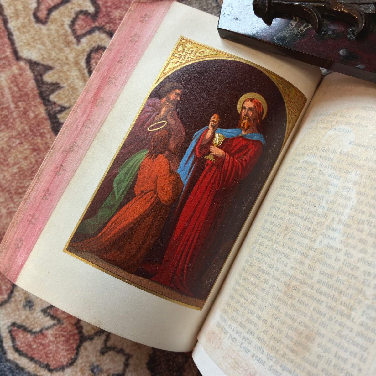 Paroissien Romain 1866 Coloured Edge