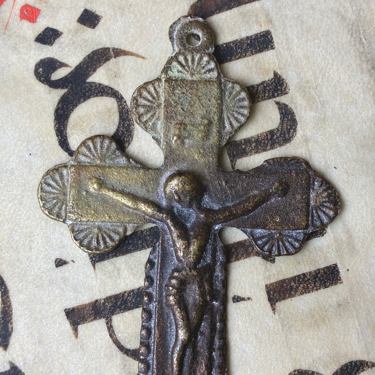 Copper Crucifix