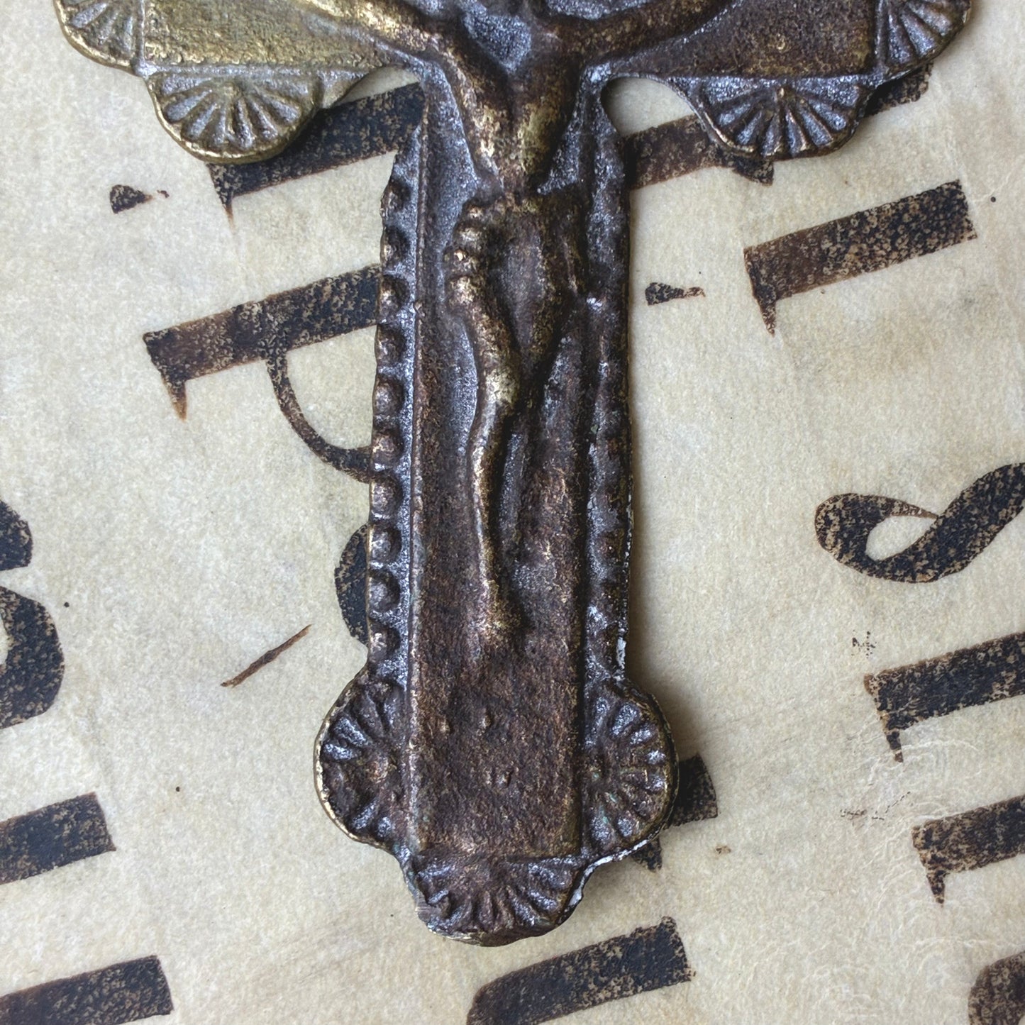 Copper Crucifix