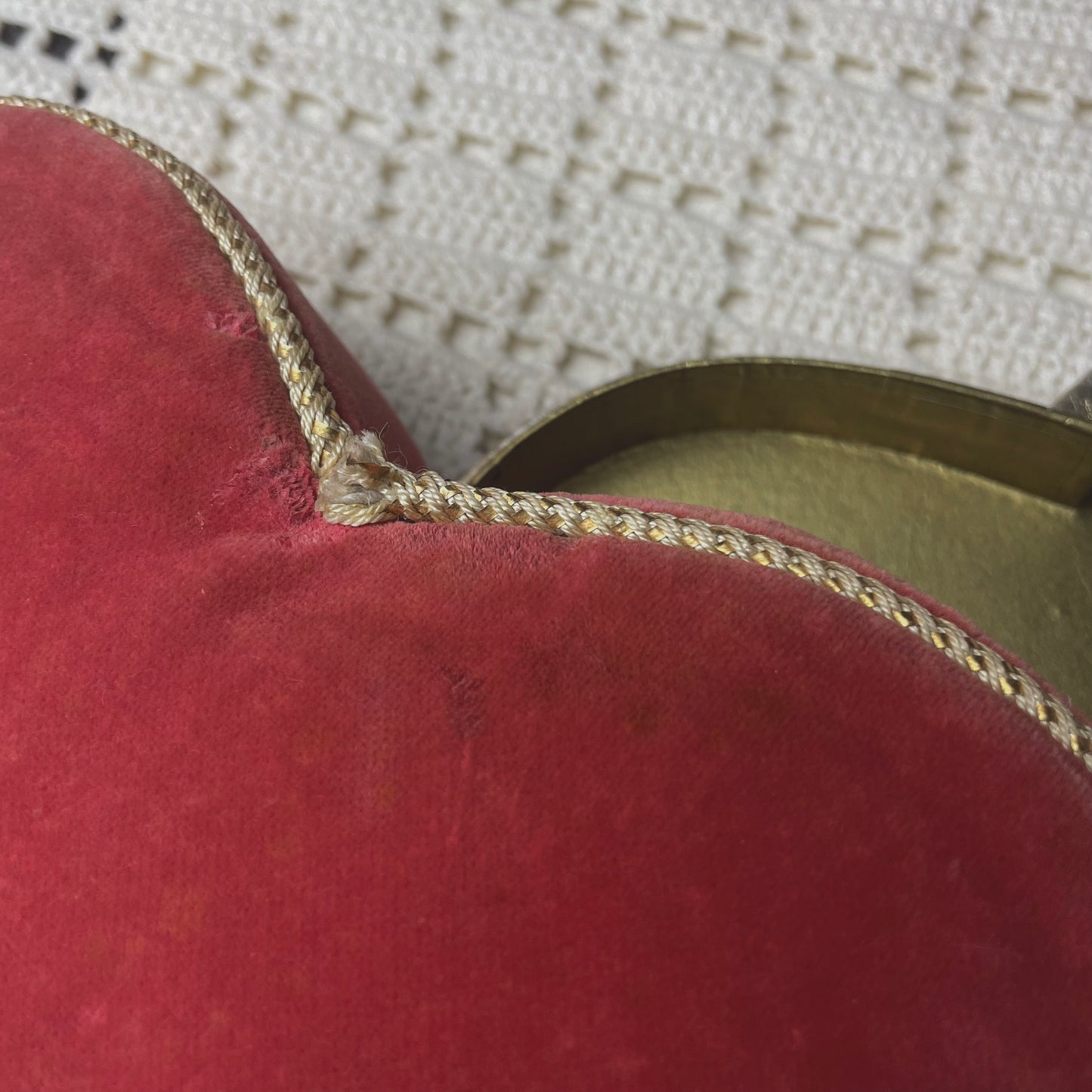 Vintage Velvet Chocolate Box