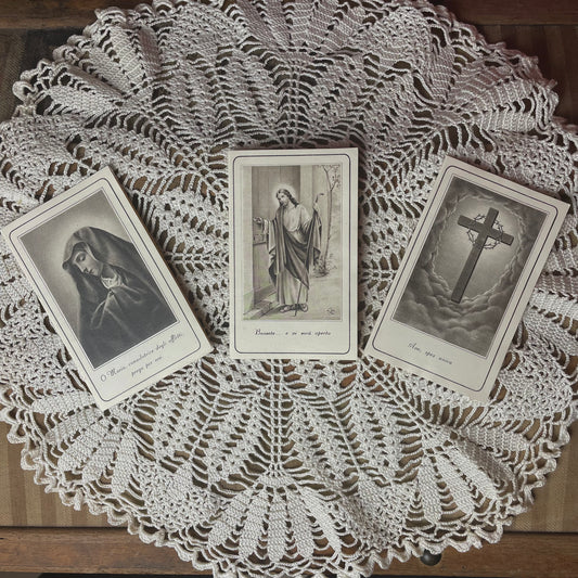 Vintage Memorial Cards Italy