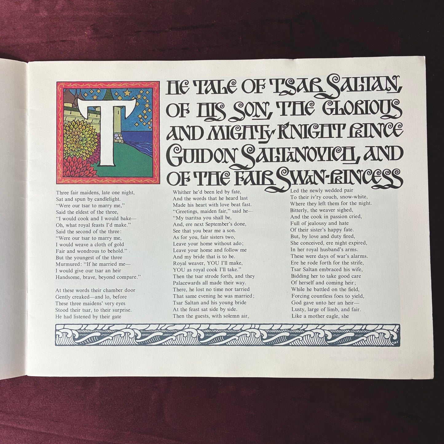 The Tale of Tsar Saltan by Alexander Pushkin