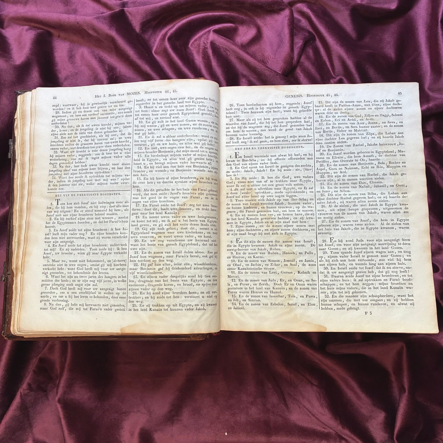 De Gansche Heilige Schrift Bijbel 1846