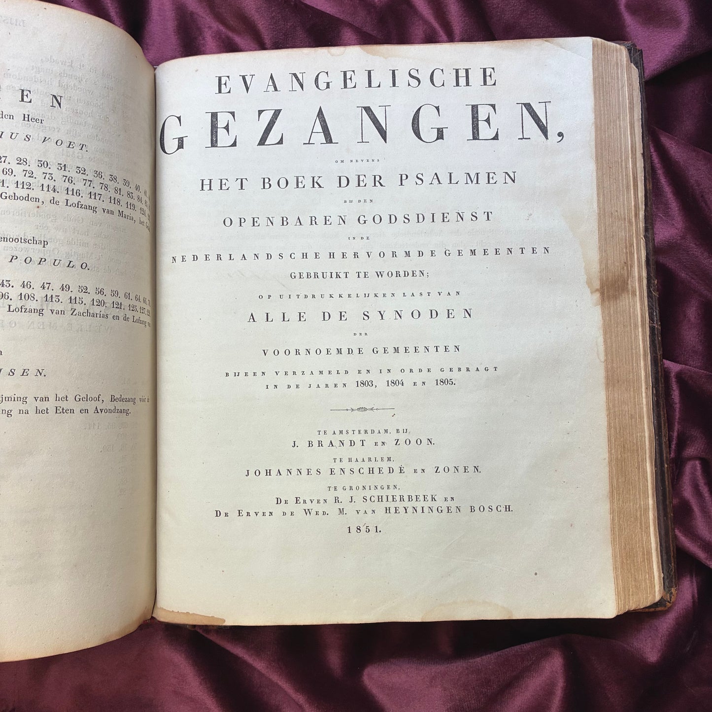 De Gansche Heilige Schrift Bijbel 1846