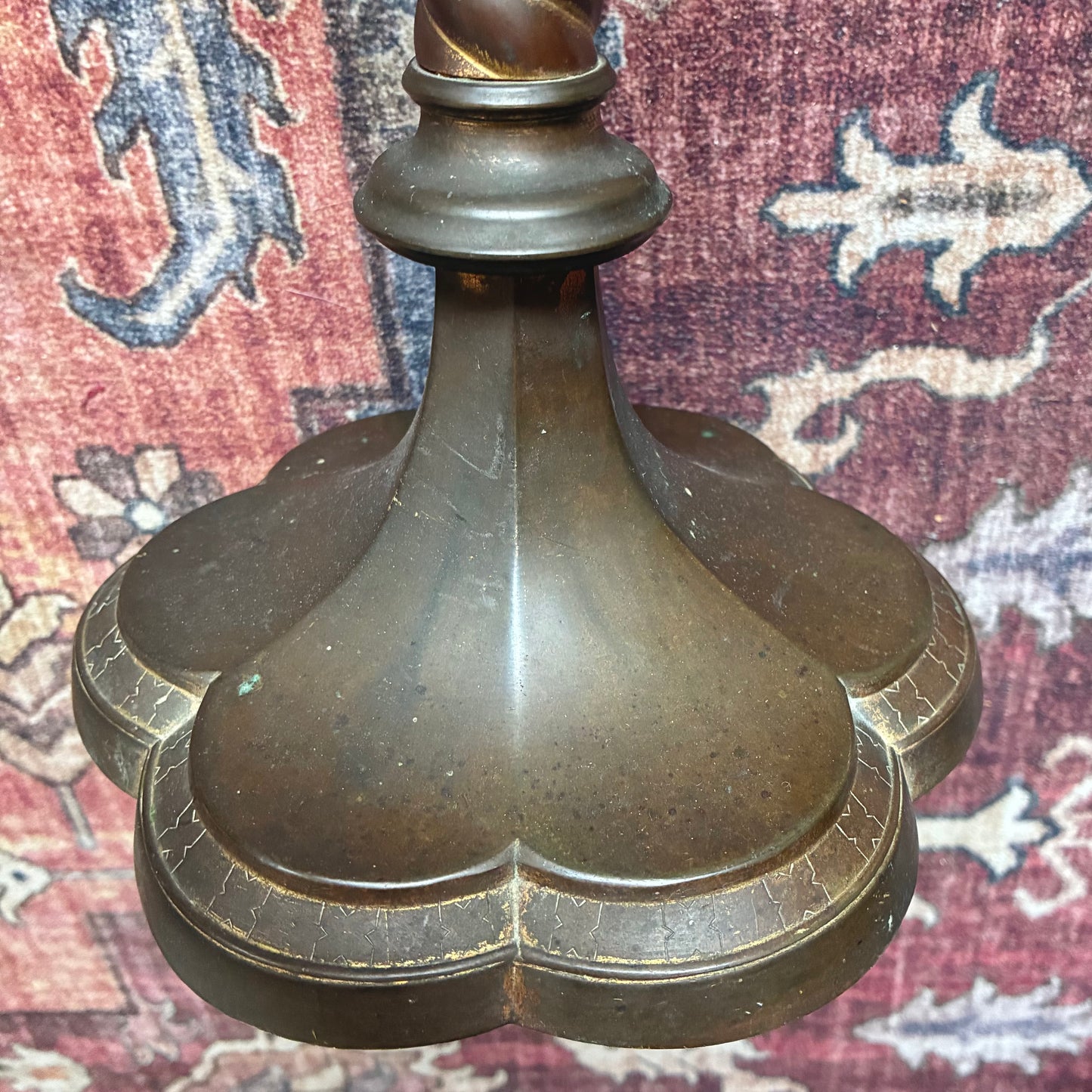 Church Candle Holder IHS