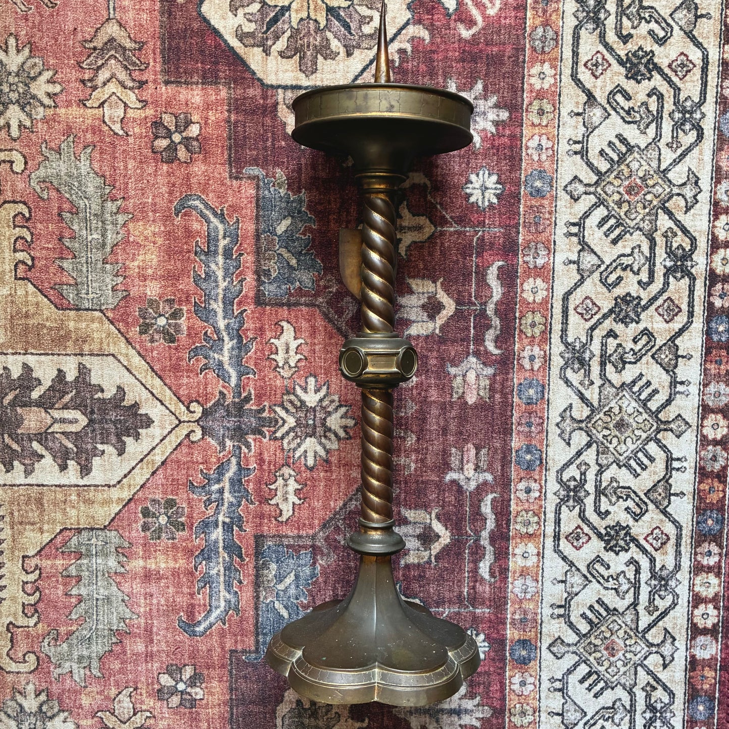 Church Candle Holder IHS