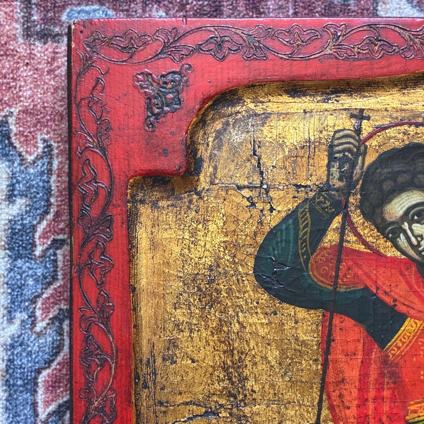 Icon Saint George Slaying The Dragon