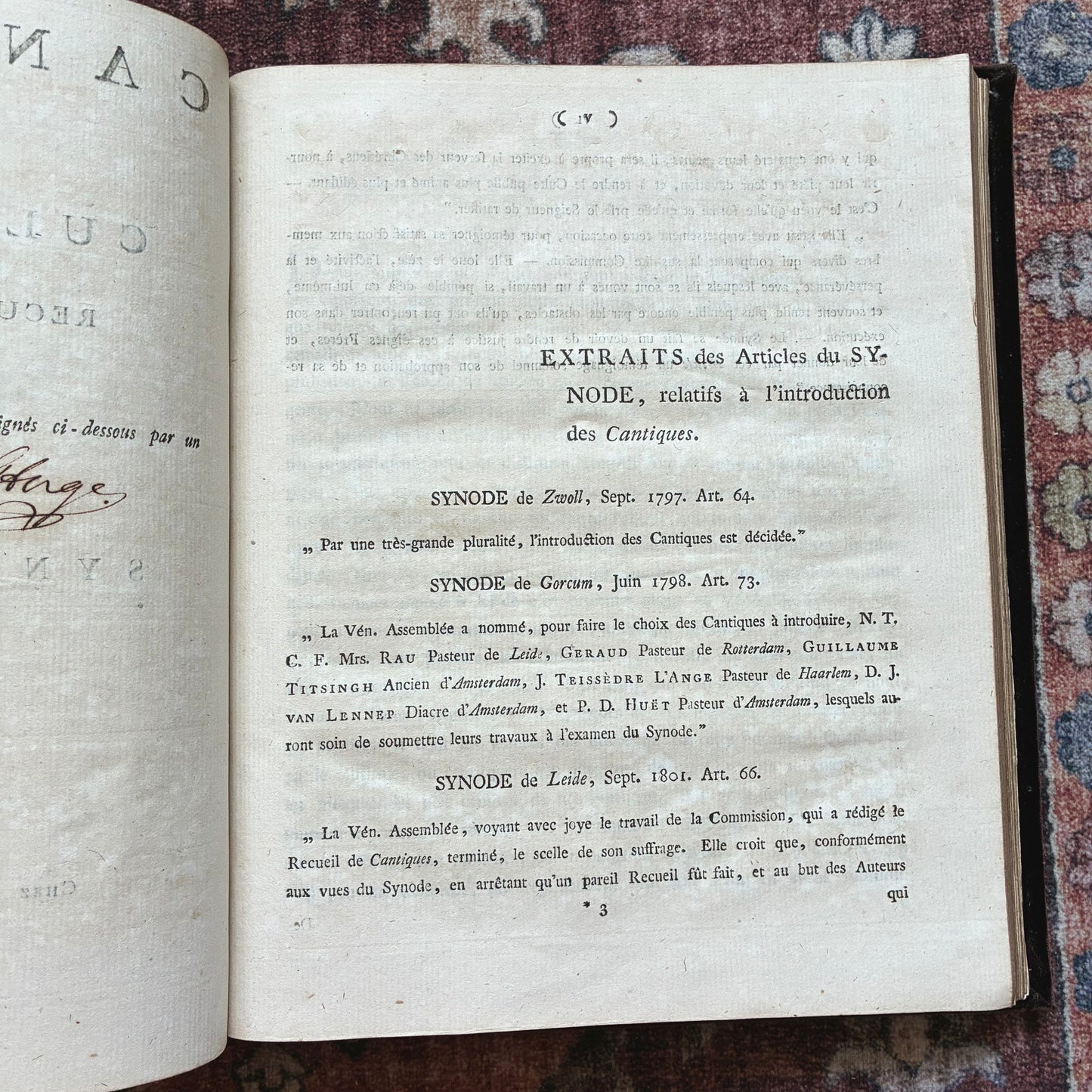 La Sainte Bible - The Synode Wallon