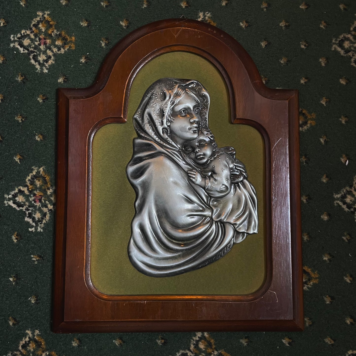 Wall Plaque Madonna and Child
