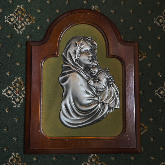 Wall Plaque Madonna and Child