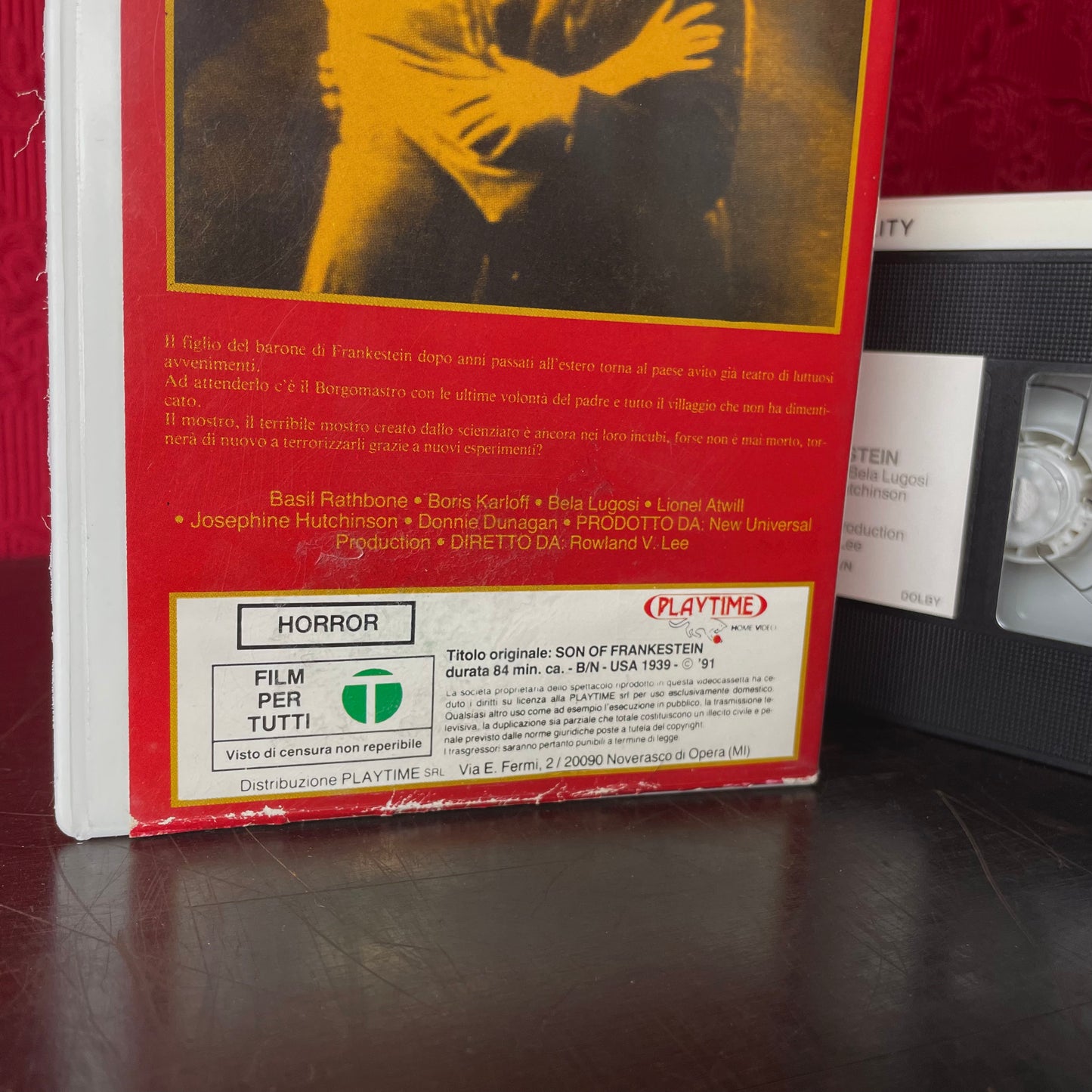 VHS Frankenstein 1939