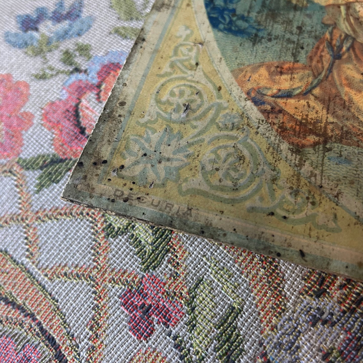 Holy Family with Angel Print