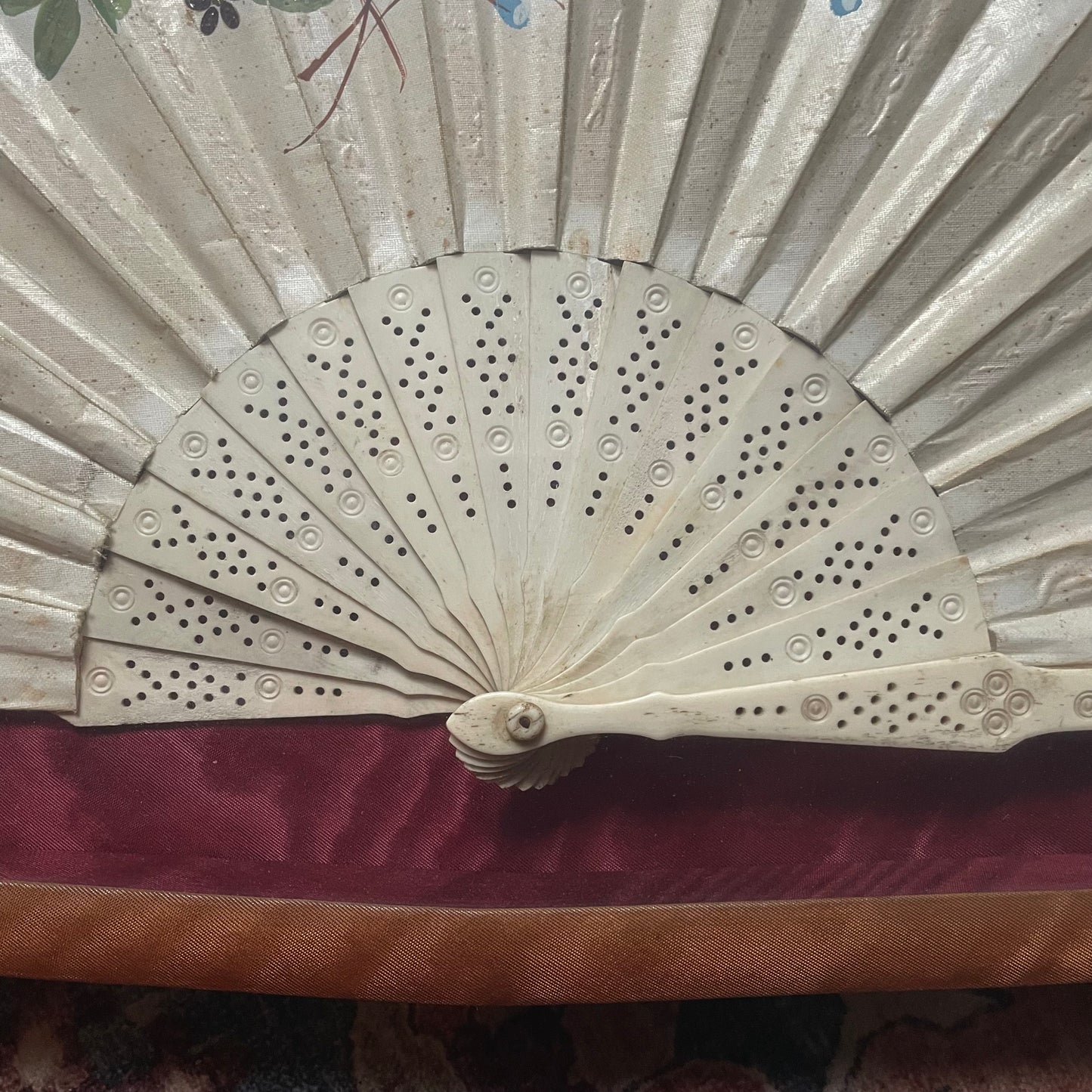 Framed Victorian Fan