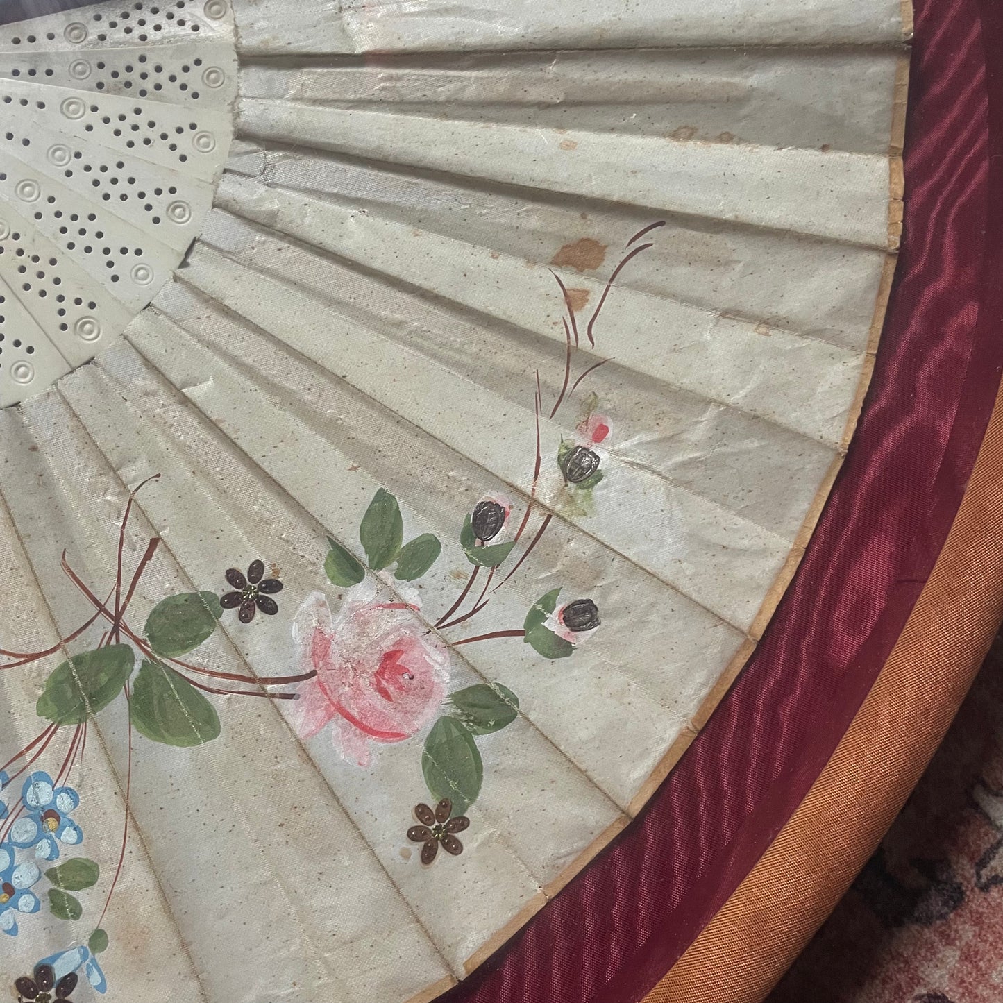 Framed Victorian Fan