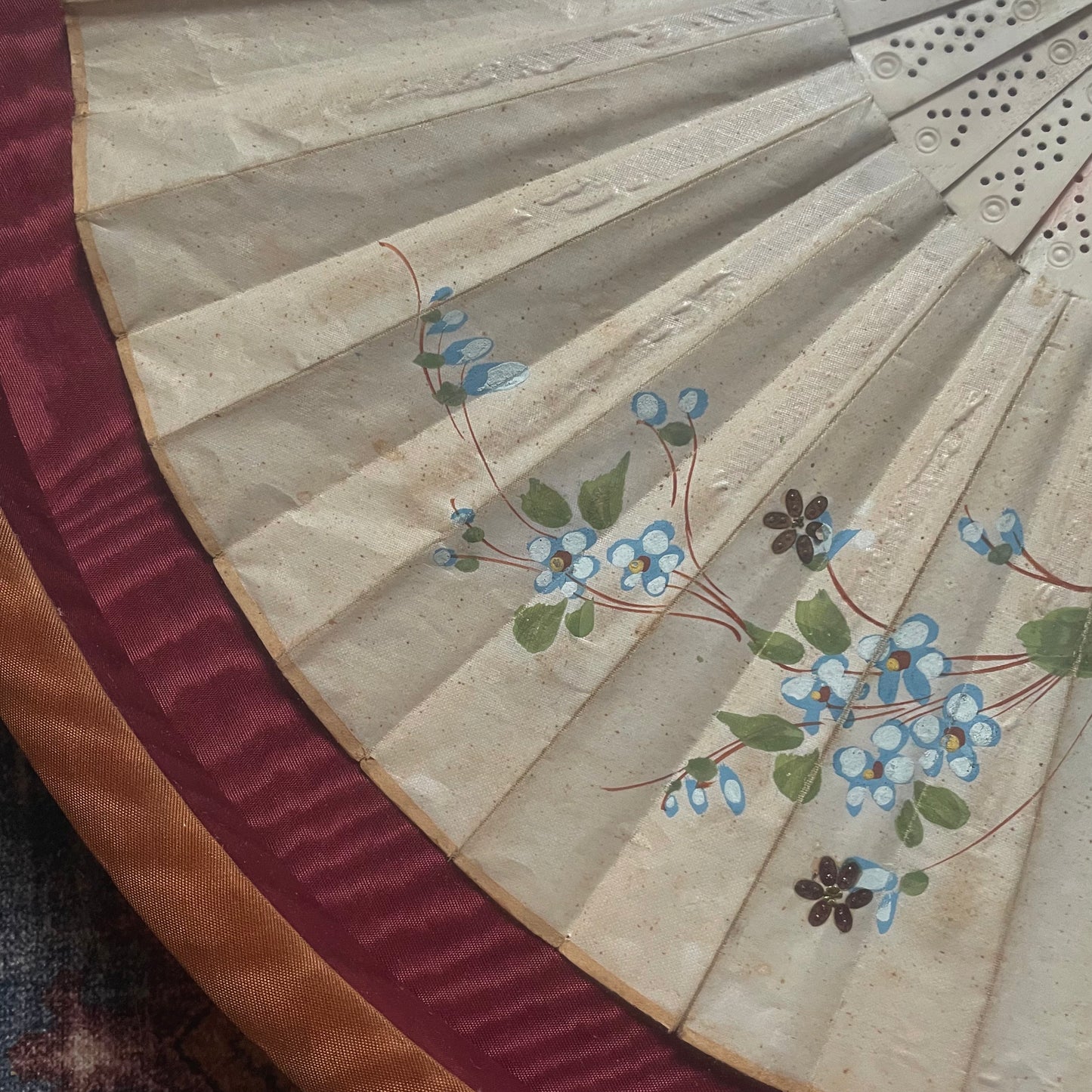 Framed Victorian Fan