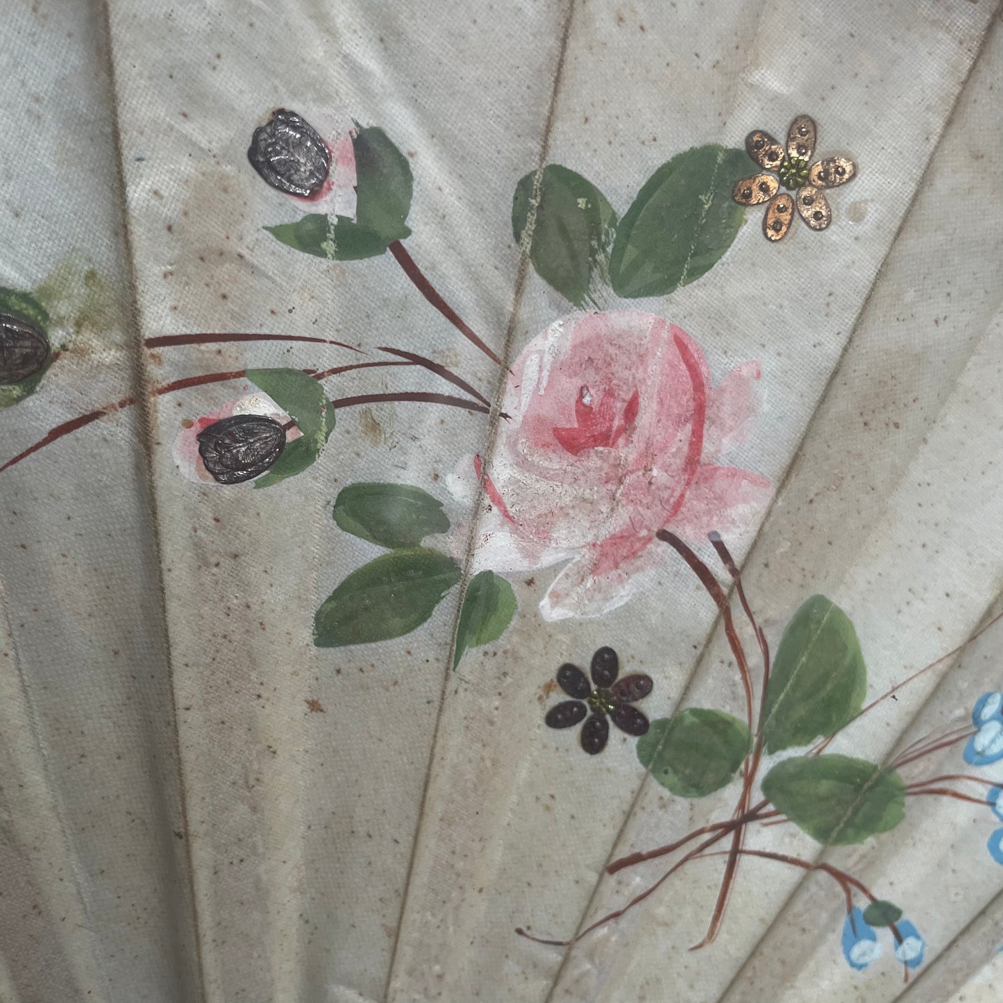 Framed Victorian Fan