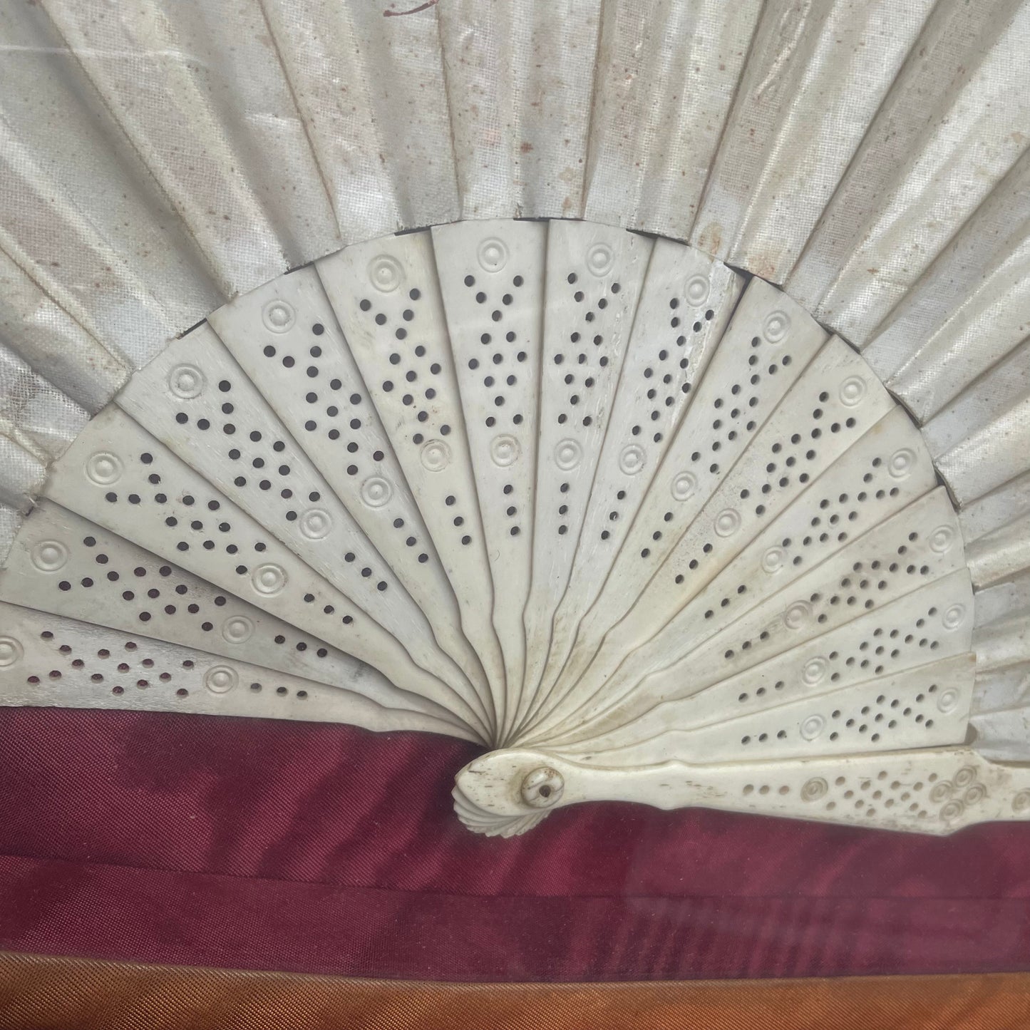 Framed Victorian Fan