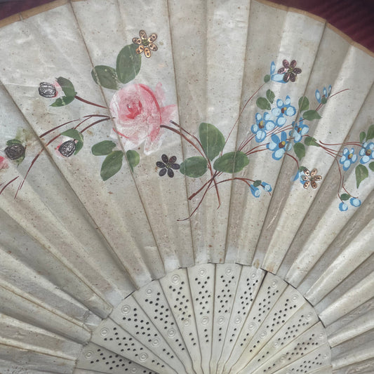 Framed Victorian Fan