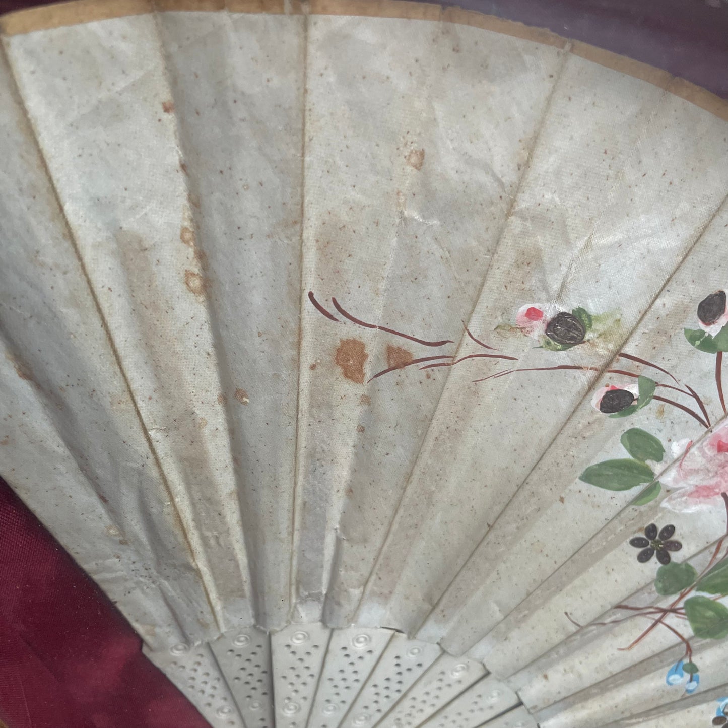 Framed Victorian Fan