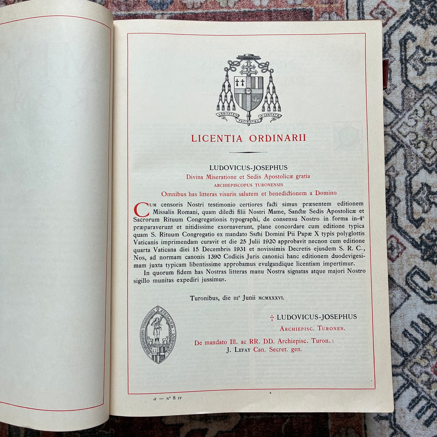 Roman Missal 1937