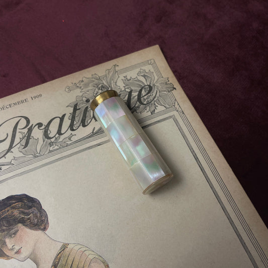 Mother of Pearl Lipstick Case