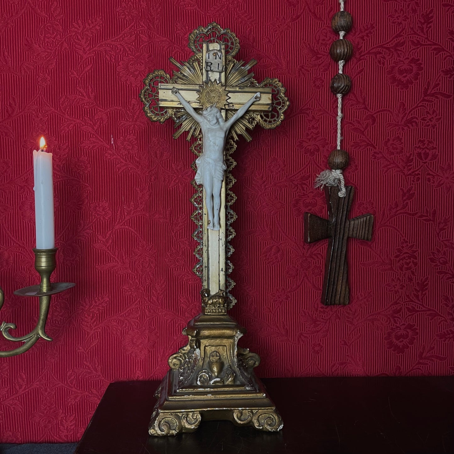 Neo-Baroque Crucifix