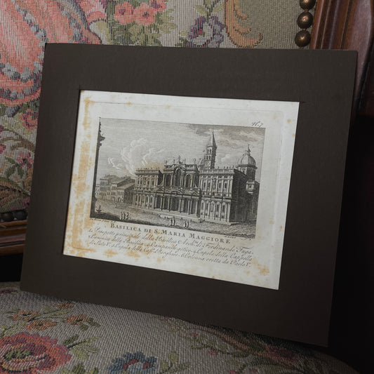 Basilica Di Santa Maria Maggiore - Aqua Forte 1820