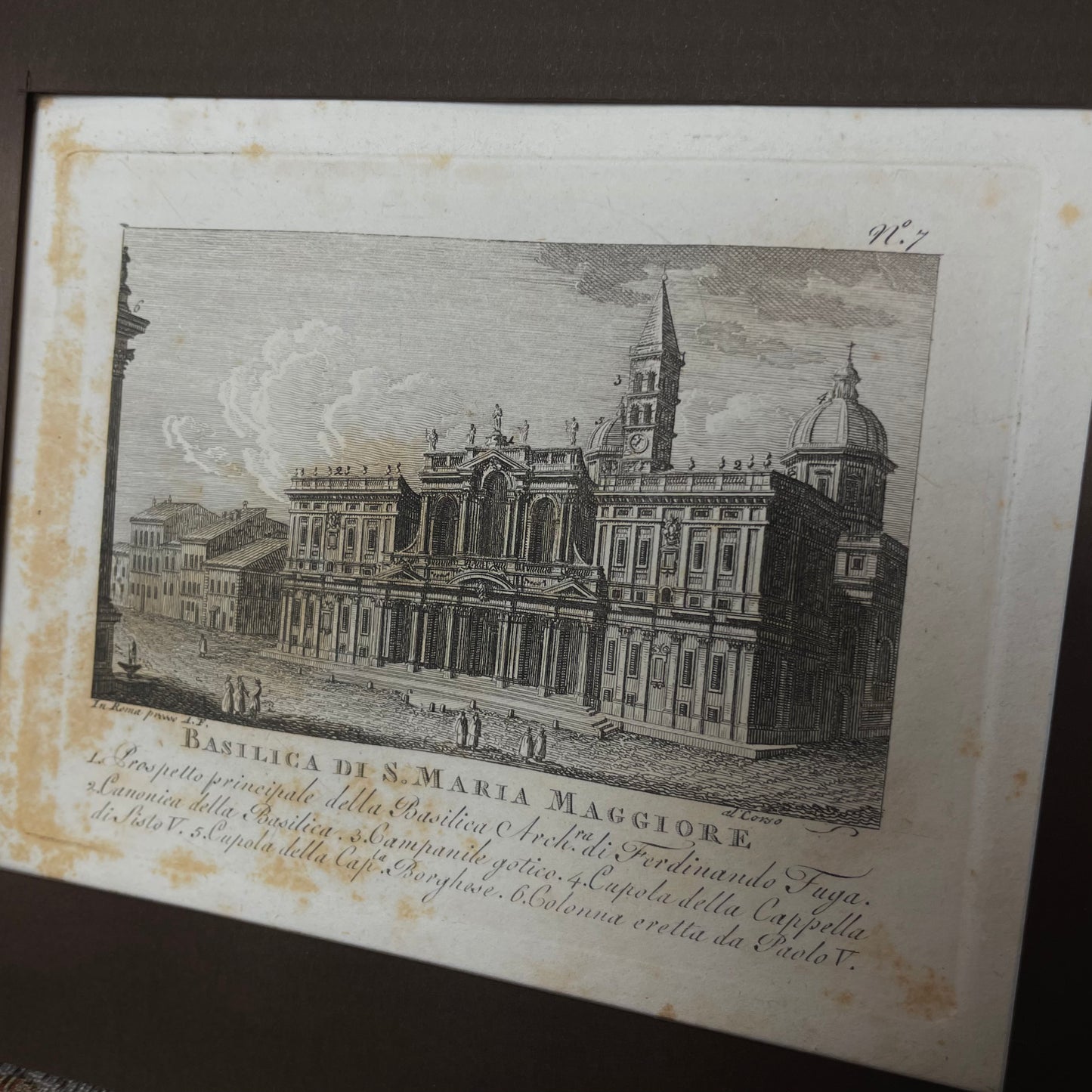 Basilica Di Santa Maria Maggiore - Aqua Forte 1820