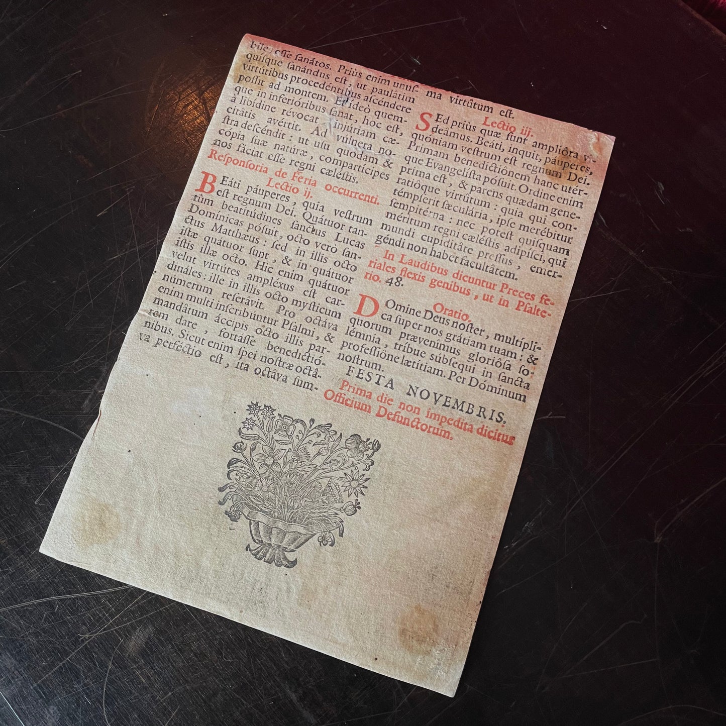 Bulino Engraving 1680 - Saints & Holy Trinity