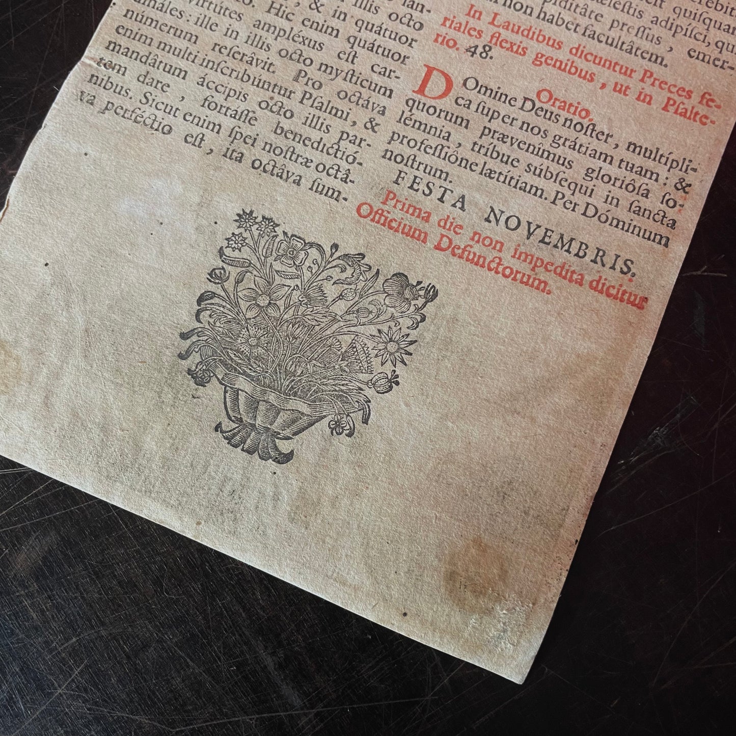 Bulino Engraving 1680 - Saints & Holy Trinity