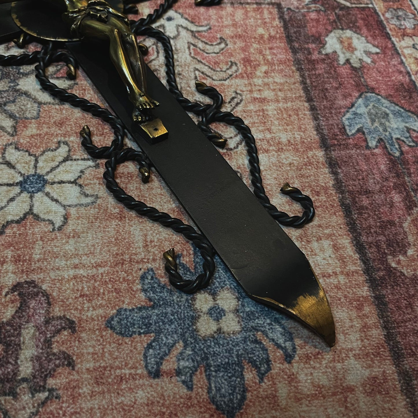 Italian Gothic Revival Crucifix