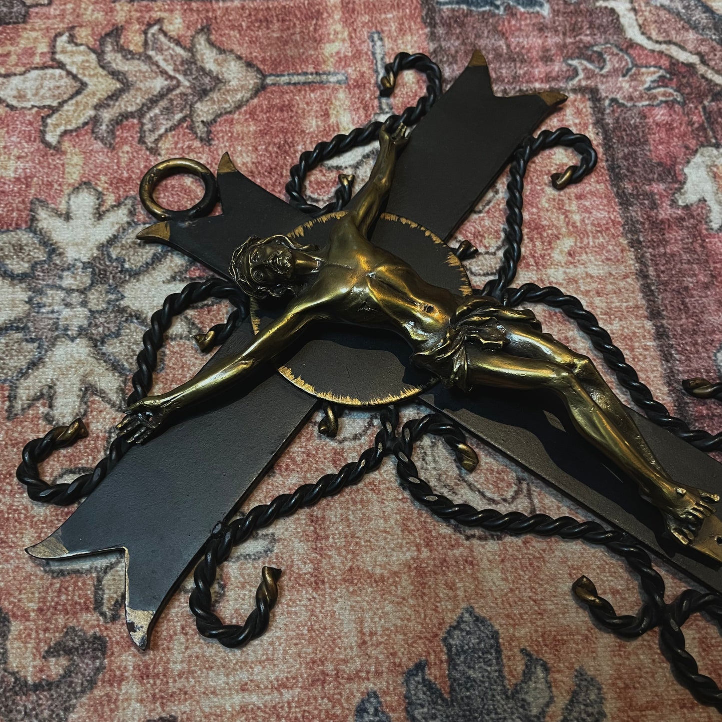 Italian Gothic Revival Crucifix