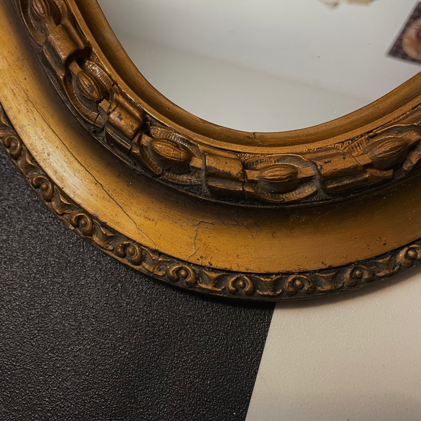 Wooden Mirror Set 19th Century