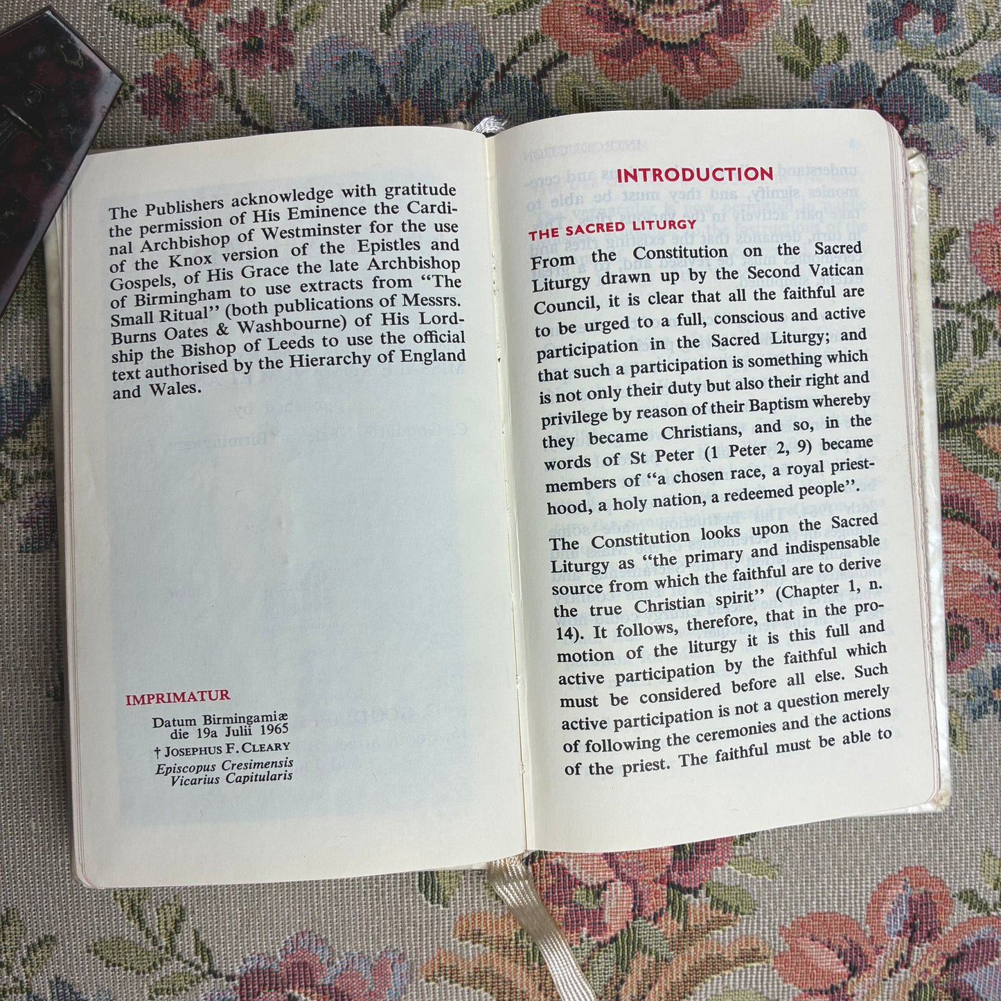 The New English Missal 1965