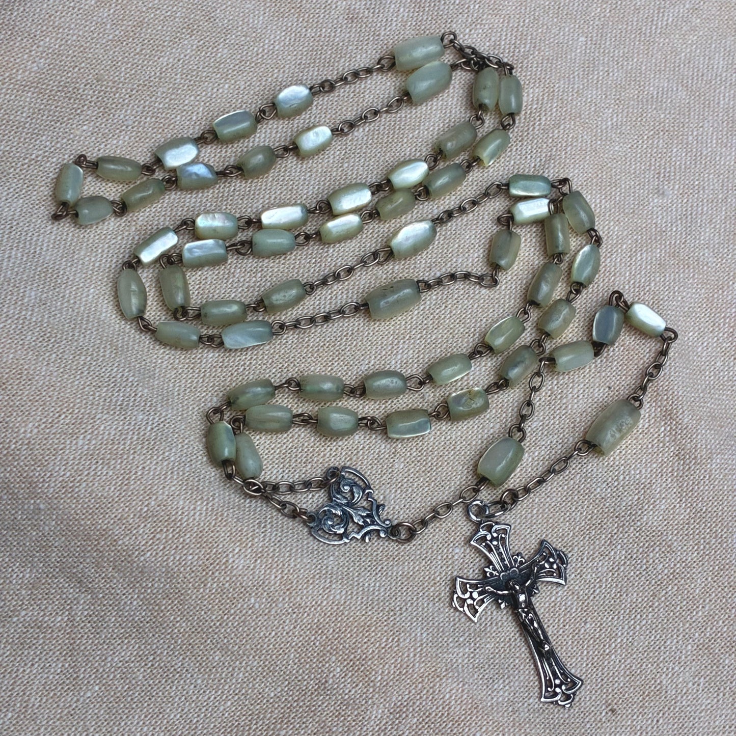 Rosary Mother of Pearl