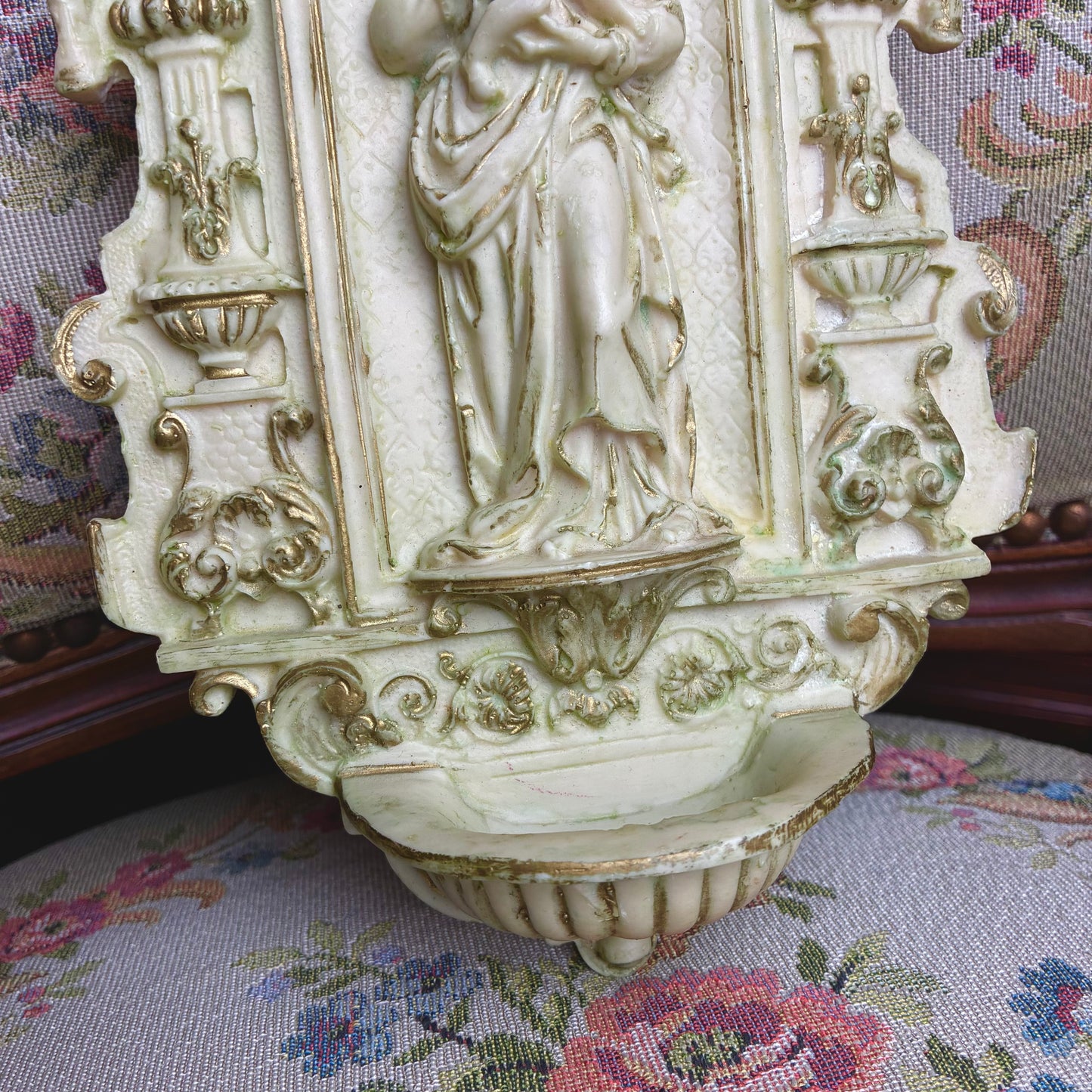 Neo-Rococo Holy Water Font